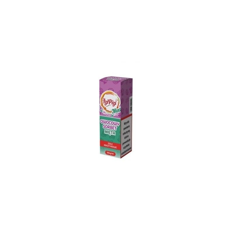 Liquid Izi Pizi Salt - Fruity Sorbet Mint 20 mg | DoctorVape