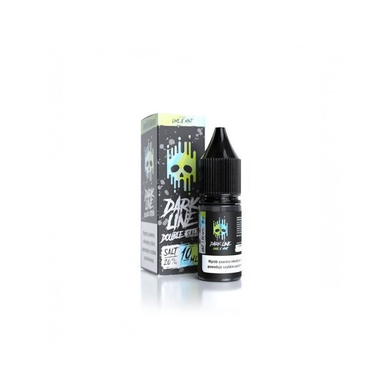 Liquid DARK LINE DOUBLE SALT 10ml - Lime Mint 20mg