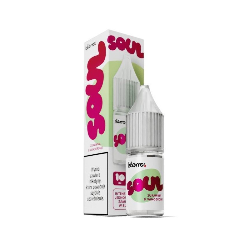 Klarro Soul Liquid Salt 10ml 20mg - Cranberry, Grape | DoctorVape