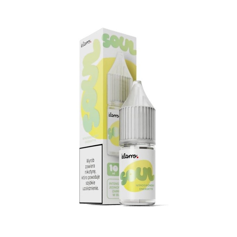 Liquid Klarro Soul 10ml 20mg Sel - Raisin Booster Énergétique | DoctorVape