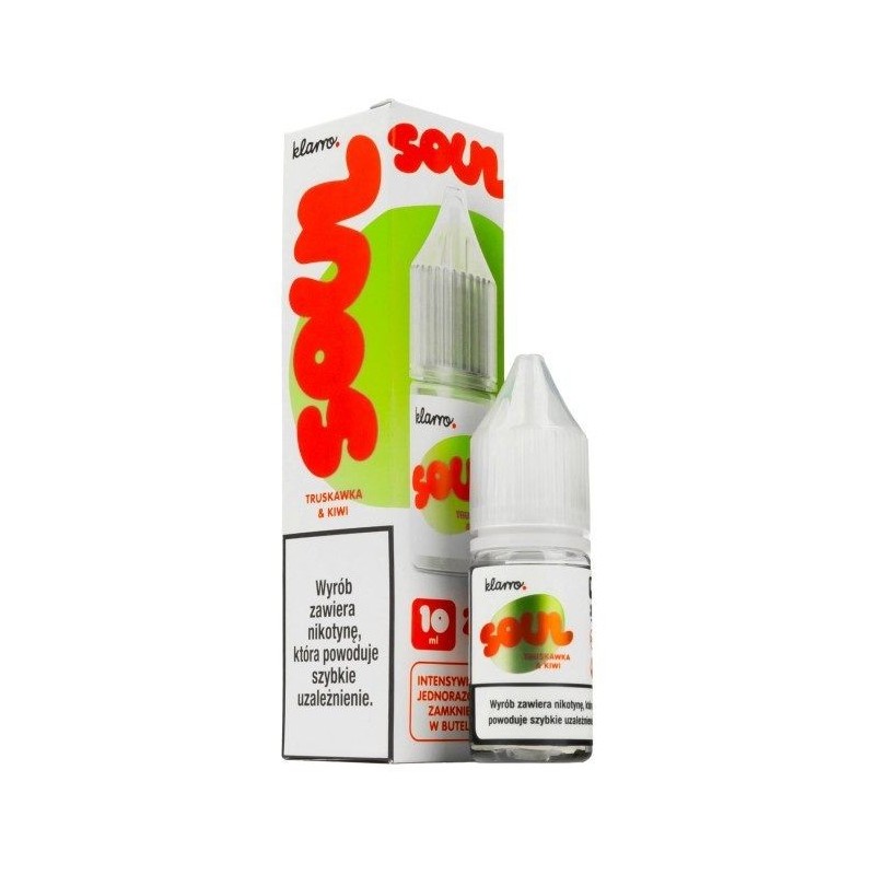 Liquid Klarro Soul 10ml 20mg Salt - Fraise Kiwi | DoctorVape