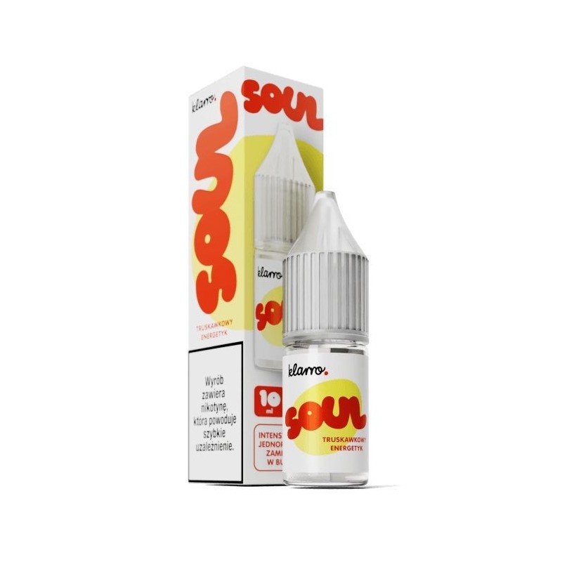 Liquid Klarro Soul 10ml 20mg Salt - Fraise Booster Énergétique | DoctorVape