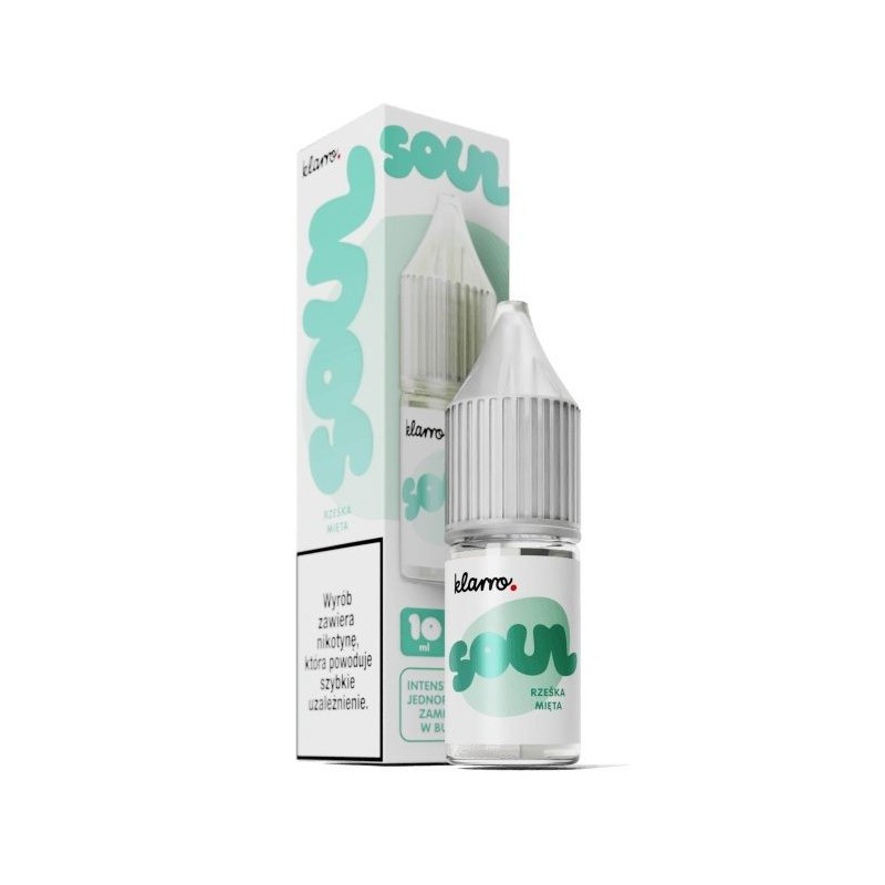 Liquid Klarro Soul 10ml 20mg Salt - Menthe fraîche | DoctorVape