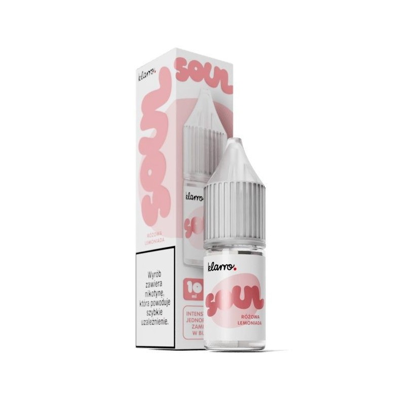 Liquid Klarro Soul 10ml 20mg Salt - Limonade rose | DoctorVape