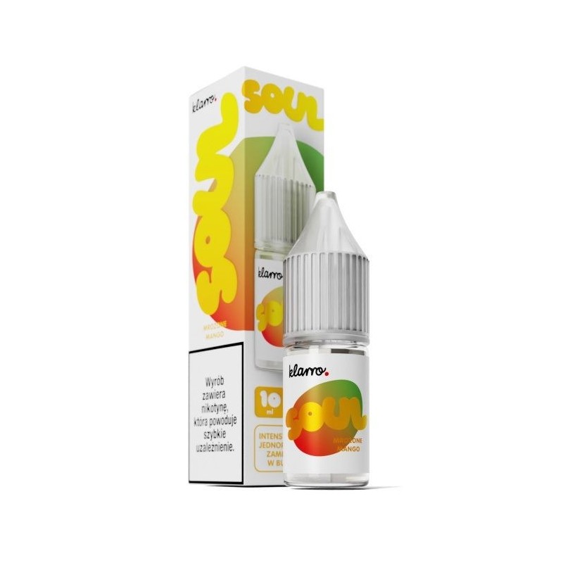 Klarro Soul Liquid 10ml 20mg Salt - Frozen Mango | DoctorVape