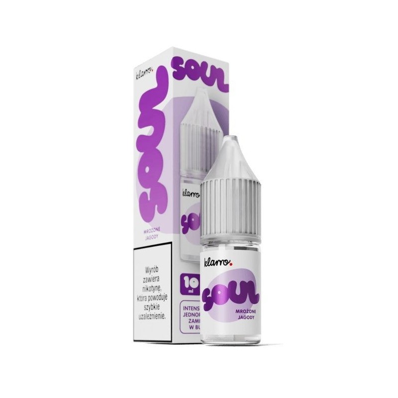 Liquid Klarro Soul 10ml 20mg sel - Myrtilles Givrées | DoctorVape