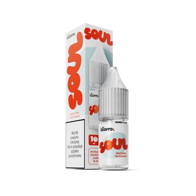 Liquid Klarro Soul 10ml 20mg Sel - Fraise Givrée | DoctorVape