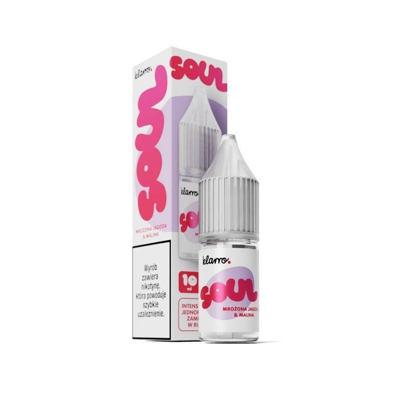 Liquid Klarro Soul 10ml 20mg Sel - Myrtille Givrée, Framboise | DoctorVape