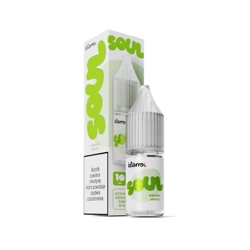 Liquid Klarro Soul 10ml 20mg salt - Kwaśne jabłko