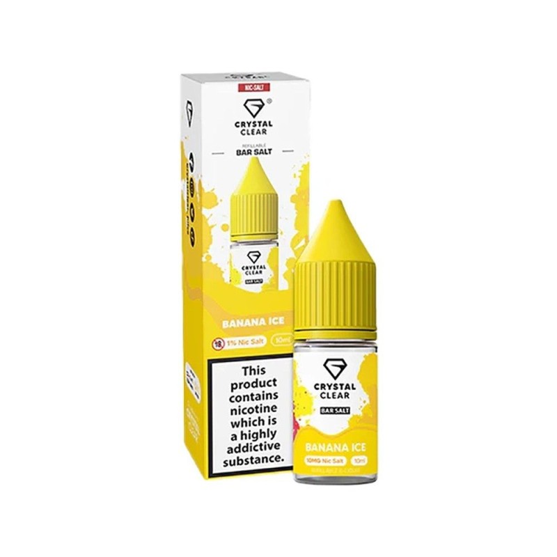 Sels Liquid Crystal Clear 10ml 20mg Banane Glacée | DoctorVape