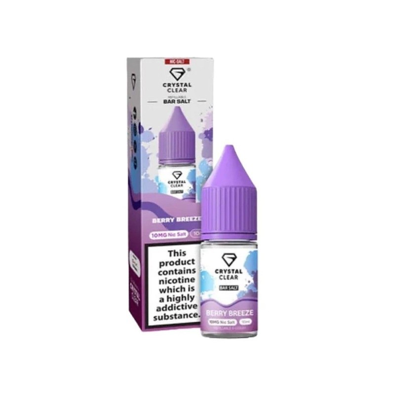 Berry Breeze Liquid Crystal Clear Salts 10ml 20mg | DoctorVape