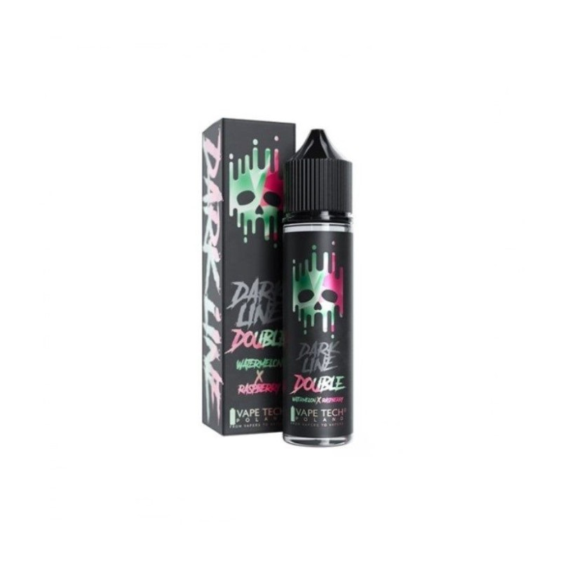 Longfill DARK LINE Double 8/60ml - Watermelon x Raspberry
