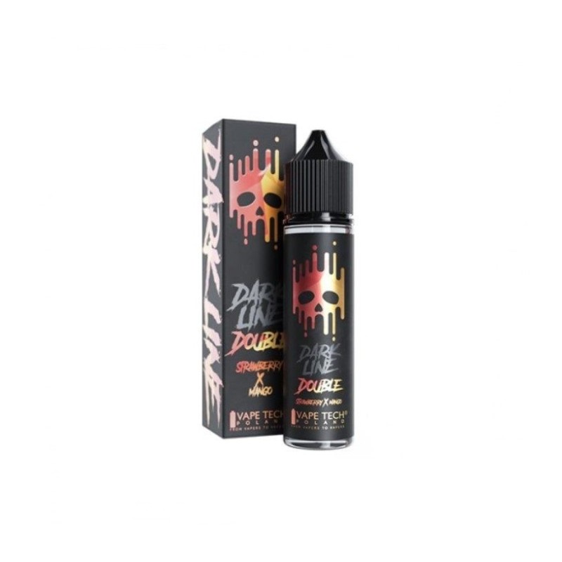 Longfill DARK LINE Double 8/60ml - Strawberry x Mango