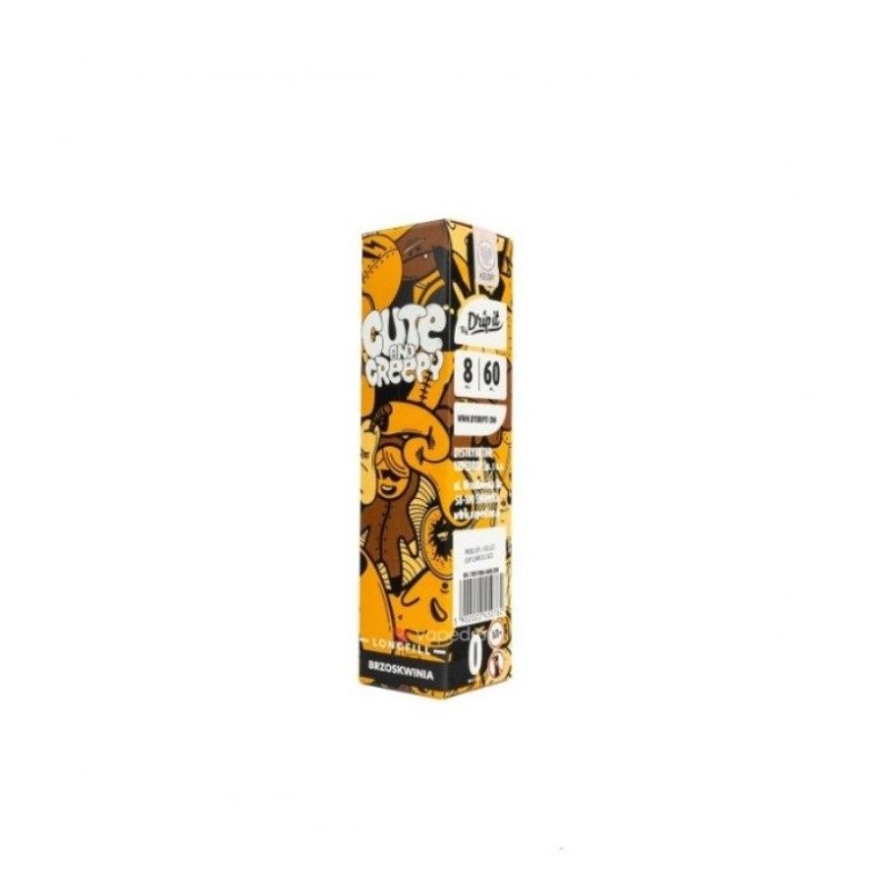 Longfill Cute and Creepy 8/60ml - Pêche | DoctorVape