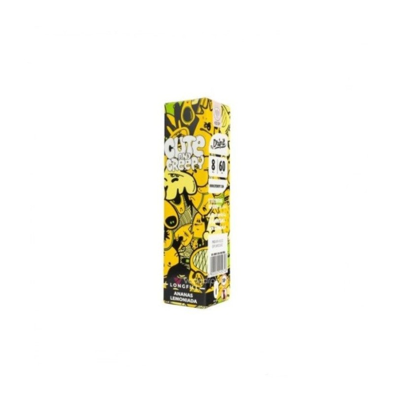 Longfill Cute and Creepy 8/60ml - Pineapple Lemonade | DoctorVape
