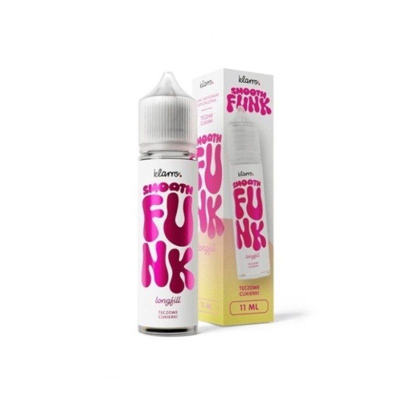 Longfill Klarro Smooth Funk 11/60ml - Rainbow Candy | DoctorVape