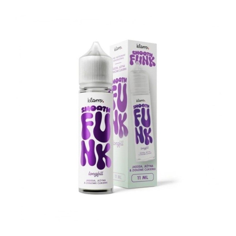 Longfill Klarro Smooth Funk 11/60ml - Blueberry Blackberry & Herbal Candy | DoctorVape