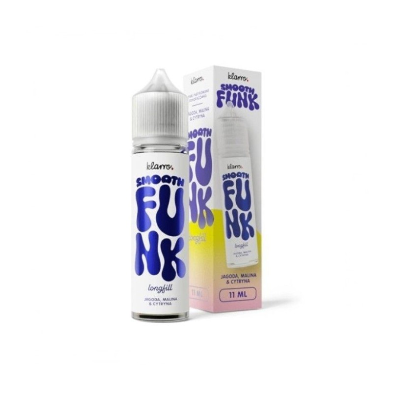 Longfill Klarro Smooth Funk 11/60ml - Jagoda Malina & Cytryna