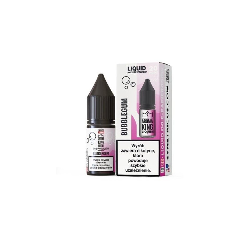 Liquid Aroma King Salt 10 ml - Bubblegum 20 mg | DoctorVape