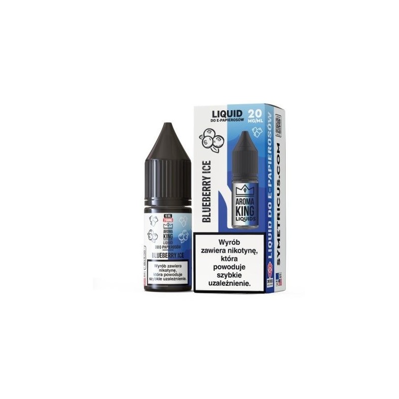 Liquid Aroma King Salt 10 ml - Blueberry Ice 20 mg