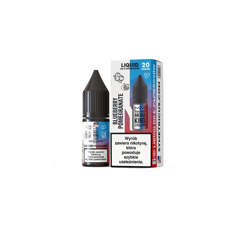 Aroma King Salt Liquid - Blueberry Pomegranate 20 mg 10 ml | DoctorVape