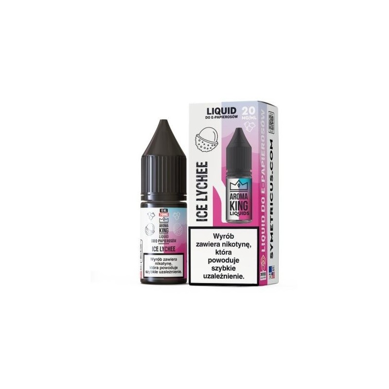 Liquid Aroma King Salt 10 ml - Ice Lychee 20 mg