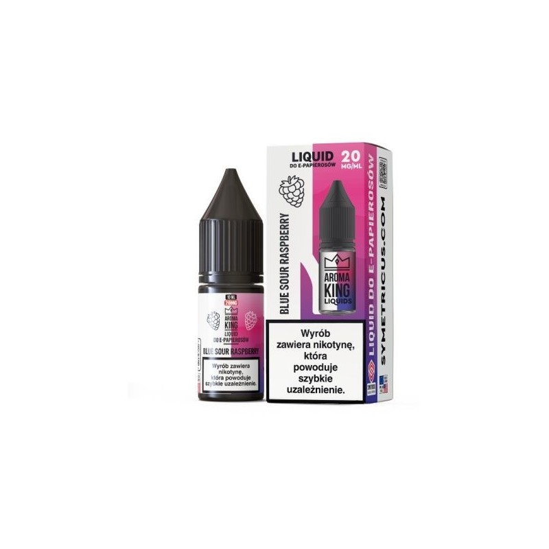 Liquid Aroma King Salt 10 ml - Framboise Bleue Acidulée 20 mg | DoctorVape