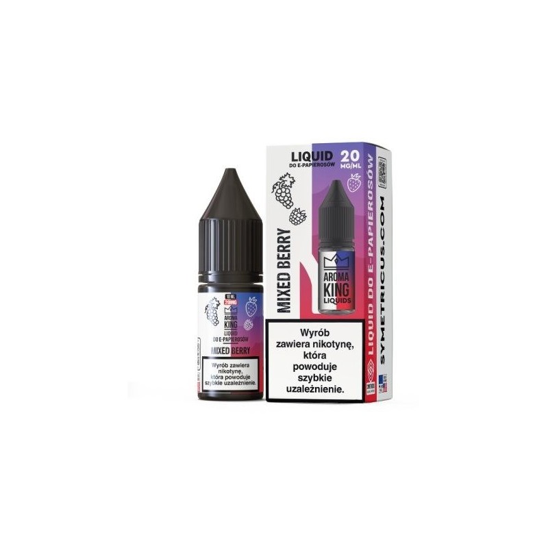 Liquid Aroma King Salt 10 ml - Mixed Berry 20 mg