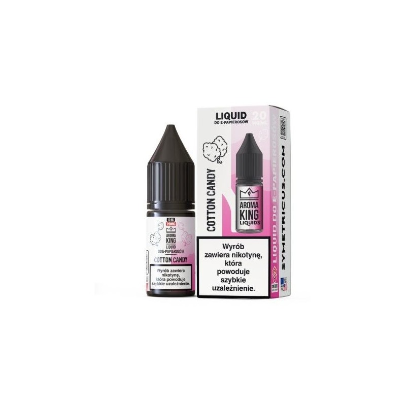 Liquid Aroma King Salt 10 ml - Cotton Candy 20 mg