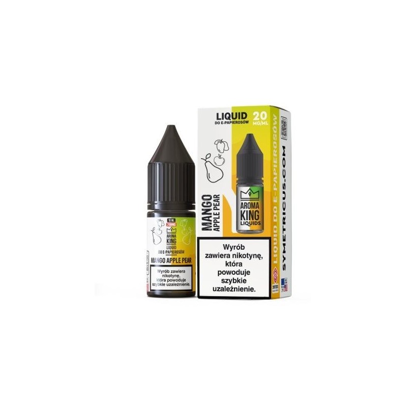 Liquid Aroma King Salt 10 ml - Mangue Pomme Poire 20 mg | DoctorVape