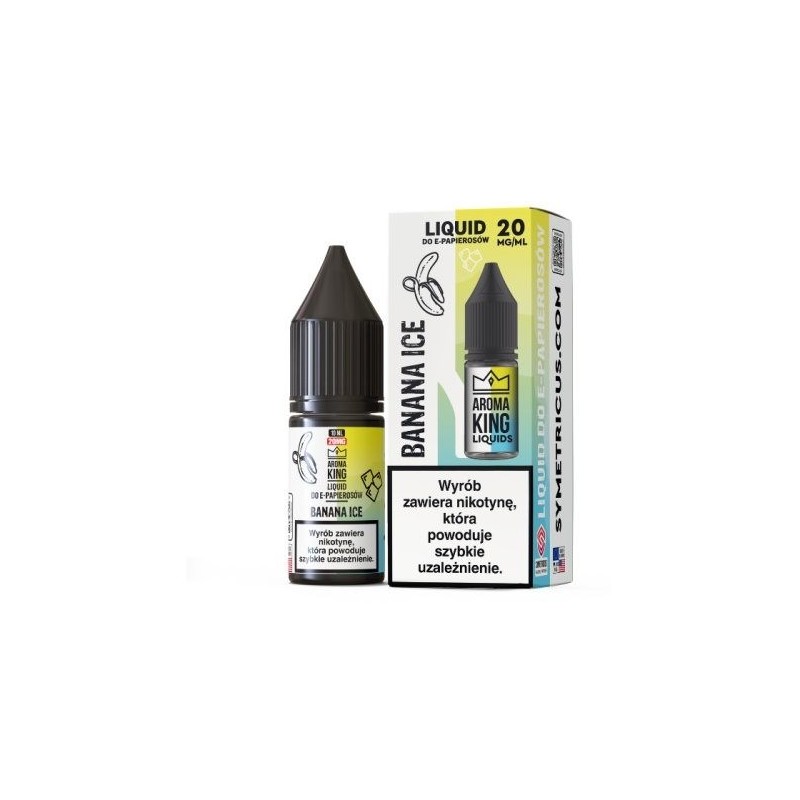 Liquid Aroma King Salt 10 ml - Banana Ice 20 mg | DoctorVape