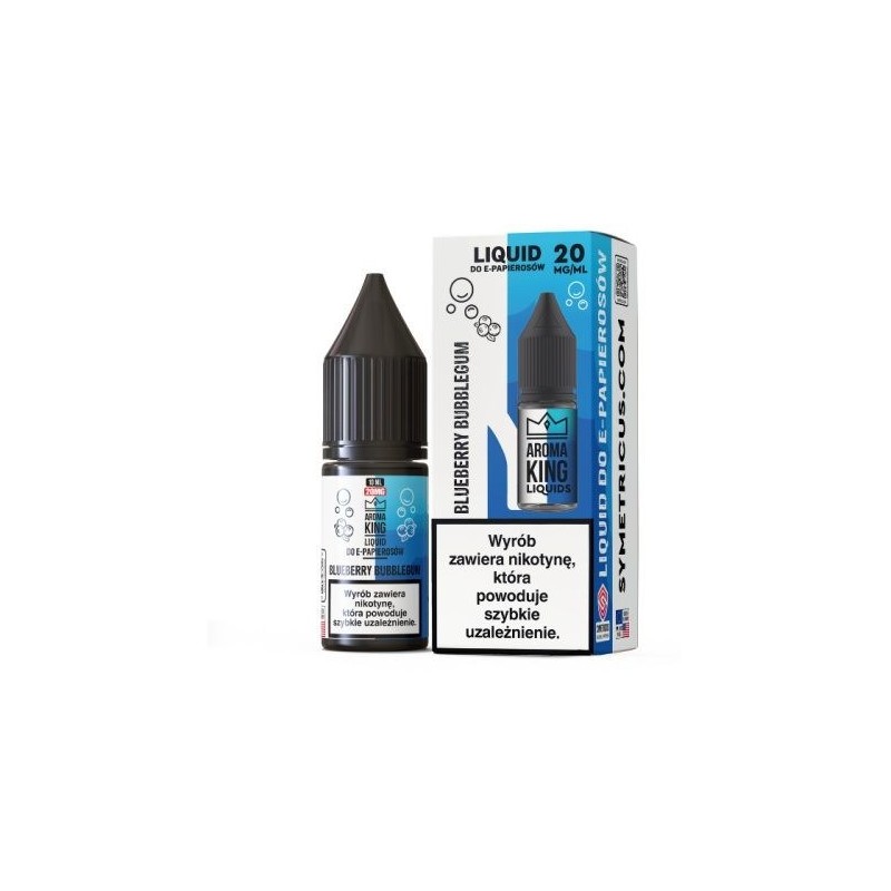 Liquid Aroma King Salt 10 ml - Myrtille Bubble-gum 20 mg | DoctorVape