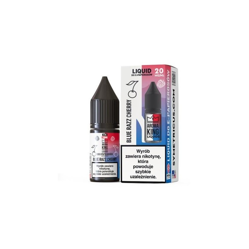 Liquid Aroma King Salt 10 ml - Blue Razz Cerise 20 mg | DoctorVape