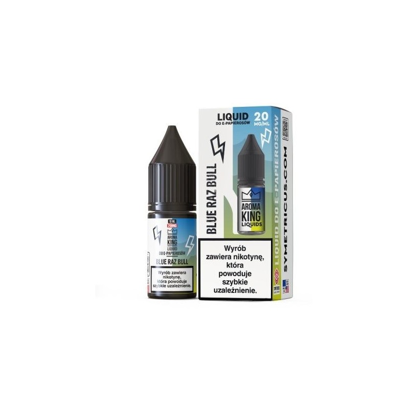 Liquid Aroma King Salt 10 ml - Blue Razz Bull 20 mg