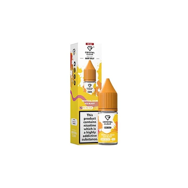 Sels Liquid Crystal Clear 10ml 20mg Tropical Sour Ice Blast | DoctorVape