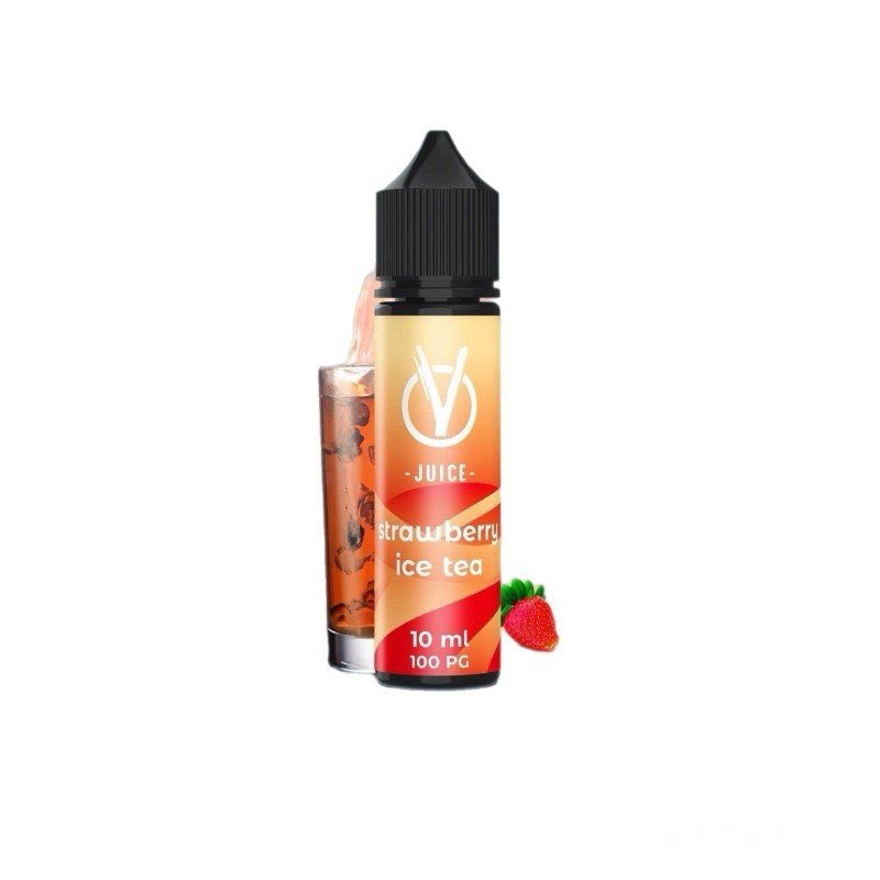 Longfill VBar VJuice 10/60ml - Strawberry Ice Tea