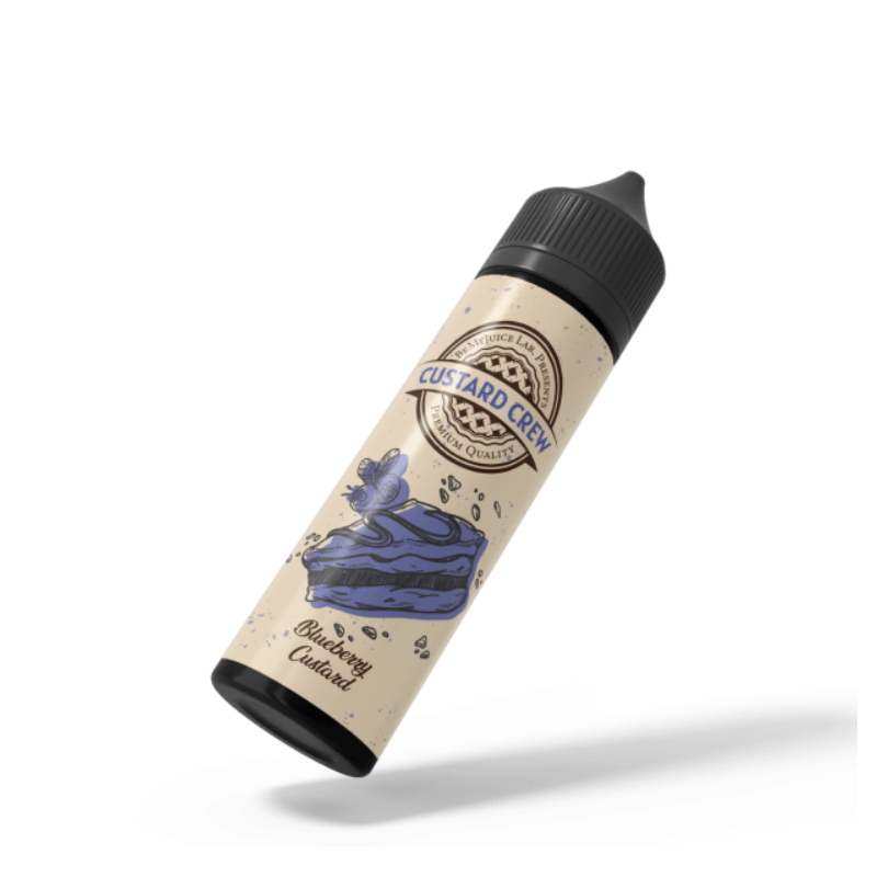 Longfill Custard Crew 10/60ml - Blueberry Custard