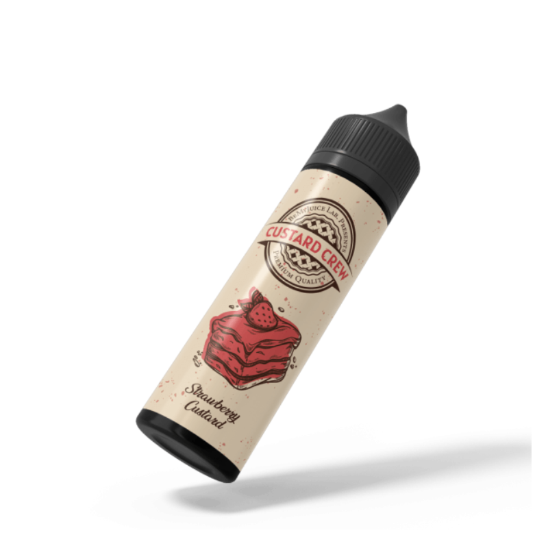 Longfill Custard Crew 10/60ml - Strawberry Custard