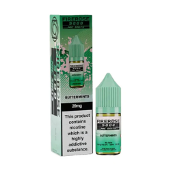 Liquid FireRose 5000 Sels de Nicotine 10ml 20mg Buttermints | DoctorVape