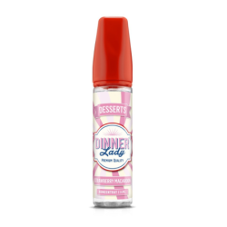 Longfill Dinner Lady 14/60ml - Strawberry Macaroon