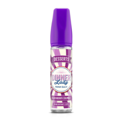 Longfill Dinner Lady 16/60ml - Crumble aux Mûres | DoctorVape