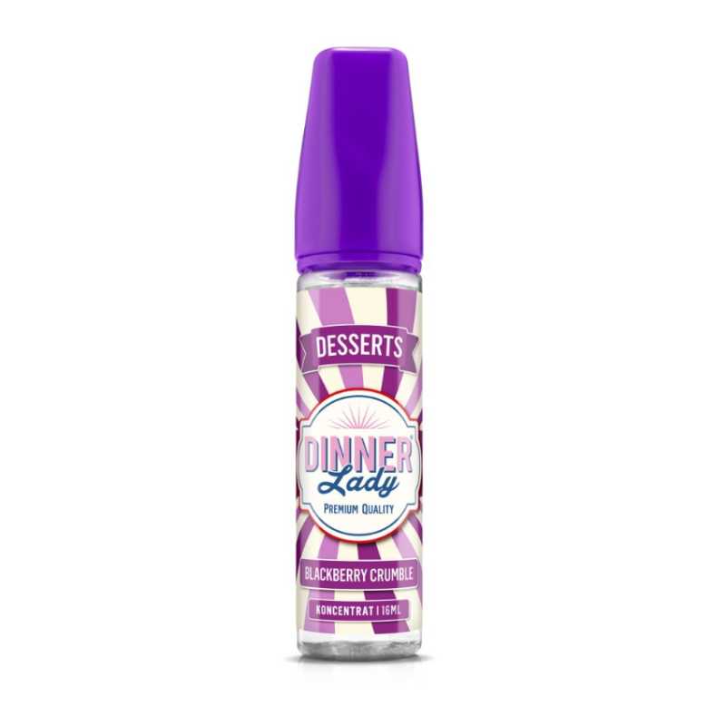 Longfill Dinner Lady 16/60ml - Crumble aux Mûres | DoctorVape