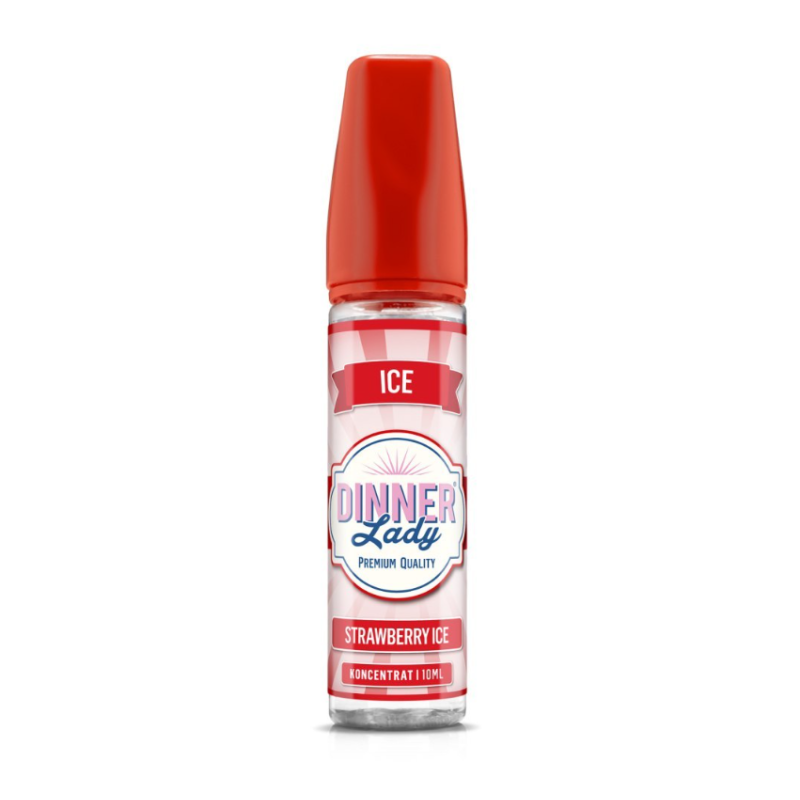 Longfill Dinner Lady 10/60ml - Fraise glacée | DoctorVape