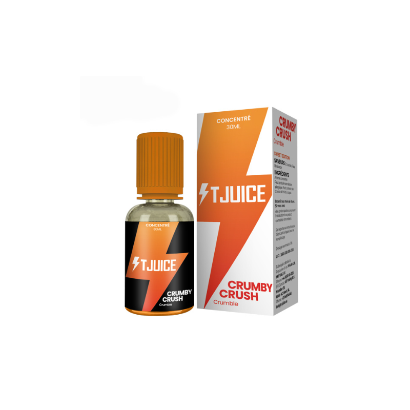 Concentré T-Juice - Crumby Crush 30ml | DoctorVape