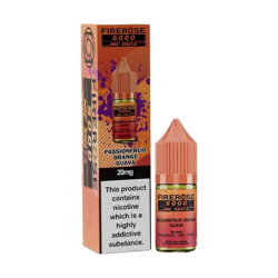 Liquid FireRose 5000 Sels de Nicotine 10ml 20mg Fruit de la Passion Orange Goyave | DoctorVape