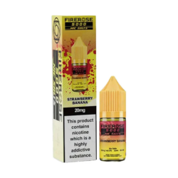 Liquid FireRose 5000 Sels de Nicotine 10ml 20mg Fraise Banane | DoctorVape