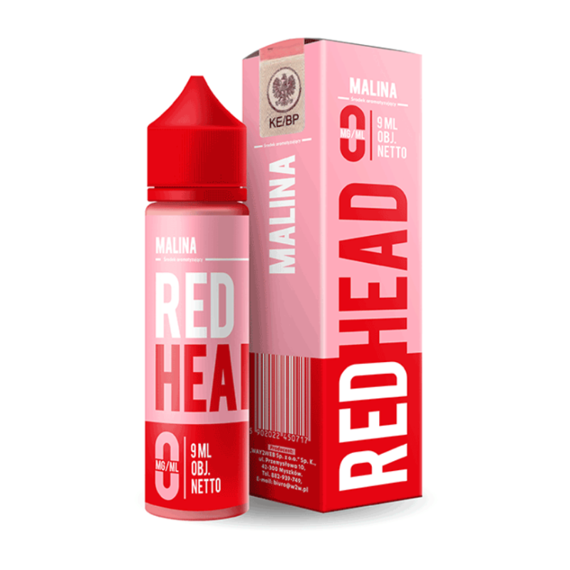 RedHead Longfill 9/60ml - Raspberry | DoctorVape