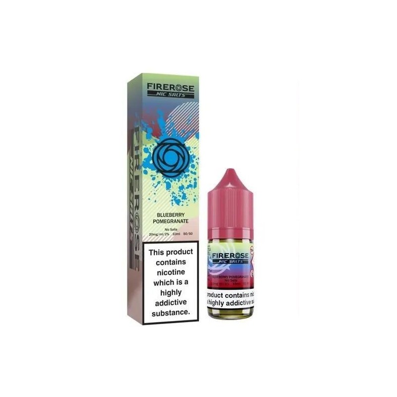 Liquid FireRose 5000 Sels de Nicotine 10ml 20mg Myrtille Grenade | DoctorVape