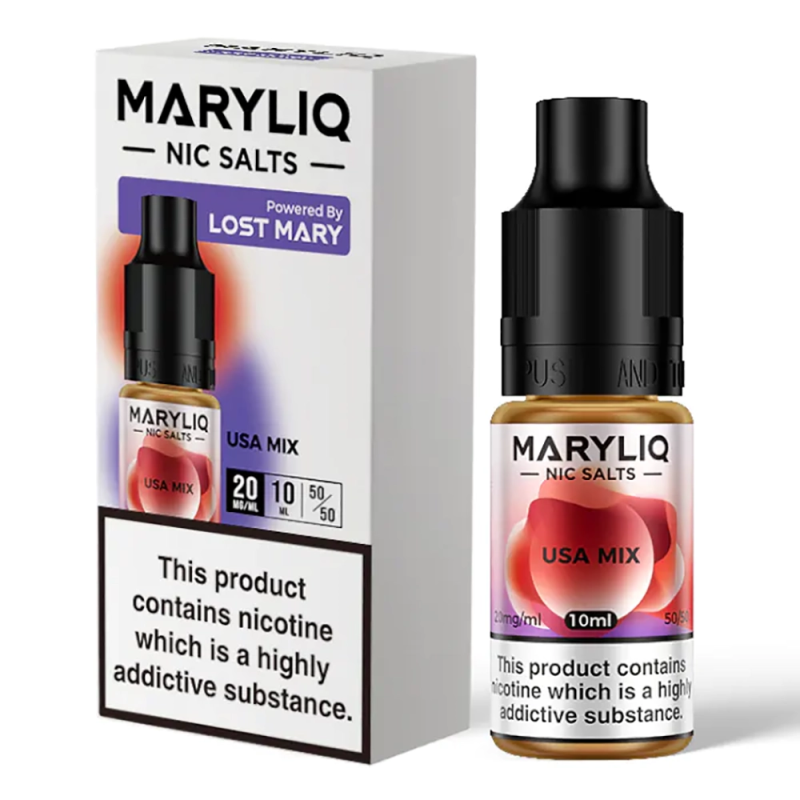 Maryliq Nicotine Salts 10ml 20mg USA Mix | DoctorVape
