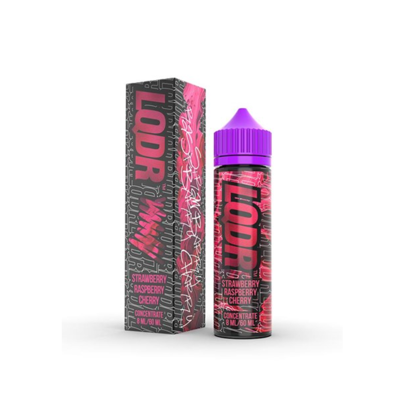 Longfill LQDR 8/60ml - Strawberry Raspberry Cherry